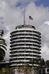 58 - Capitol Records Tower - the worlds first circular office building