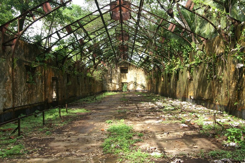 JP3 - Inside the isolated prison of Devils Island, French Guyana, South America