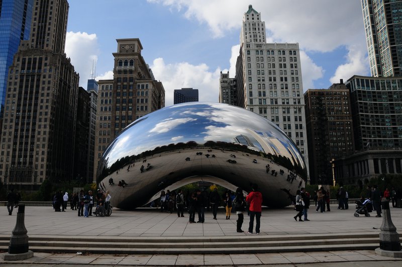 12. Chicago - The Bean could spend a few hours watching the happiness of ever new persons first look