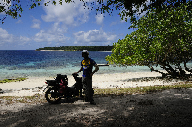 99 - the end of the road at Jaco Island before heading back for the gruelling uphill
