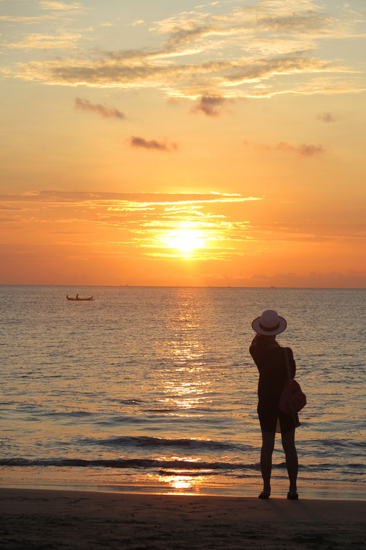 Sunset, Jimbairan Bay