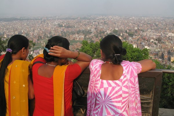 View over Kathmandu, Monkey Temple, Swayambunath