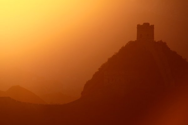 Dusk, Great Wall, Jinsjanling.
