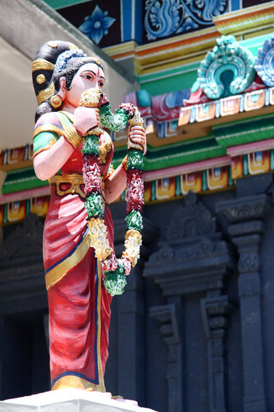 Figurine, Sri Maraimman Temple, Chinatown.