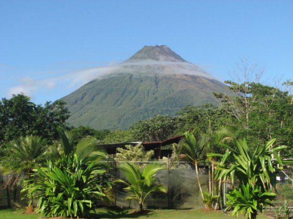 Volcano Arenal - we finally saw it!