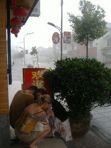 Raining in Lijiang