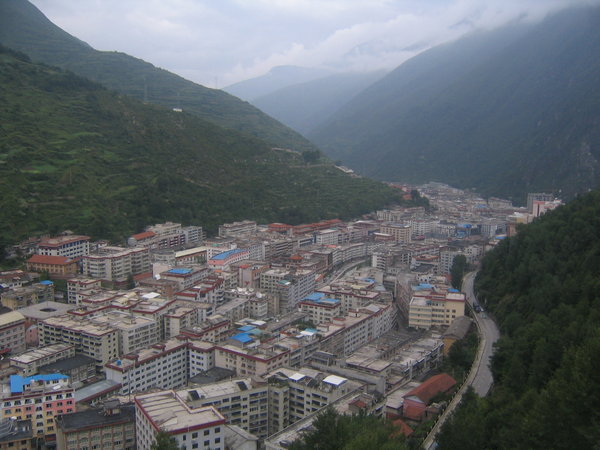 View of Kangding