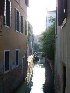 typical canal in Venice