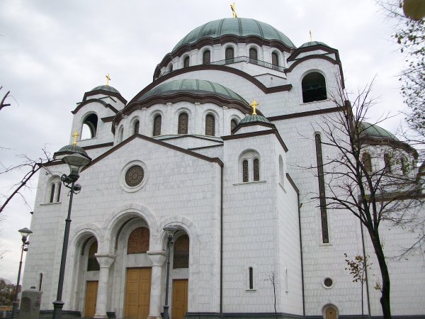 Huge church in Belgrade