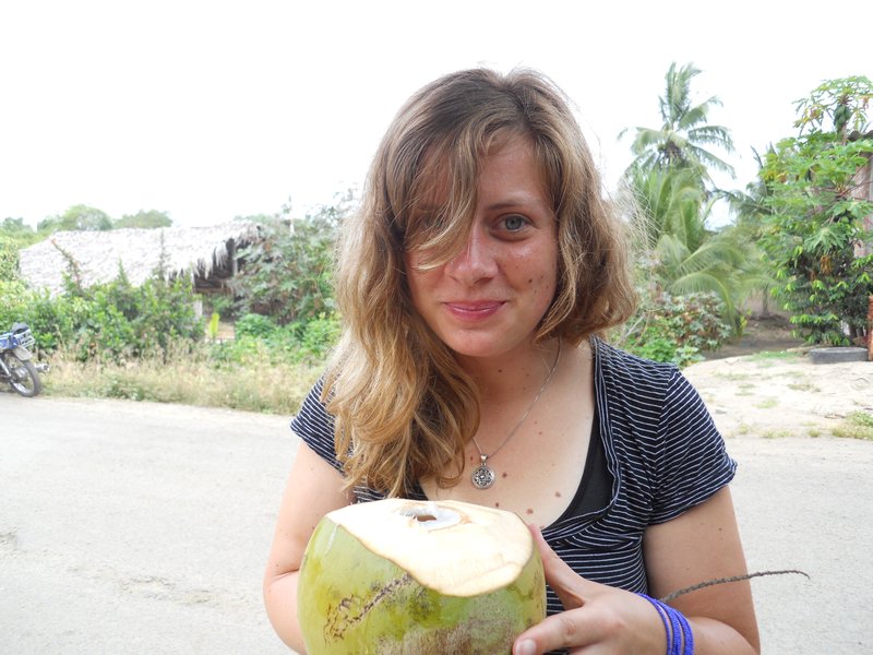 delicious fresh coconut