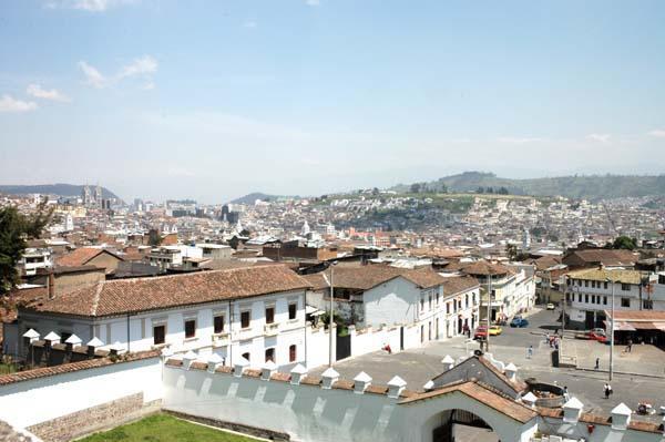 Quito from the Iglesia San Diego