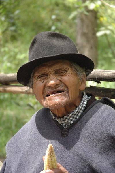 A local Quechua Indian man