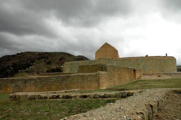 The Inca palace at Ingapirca