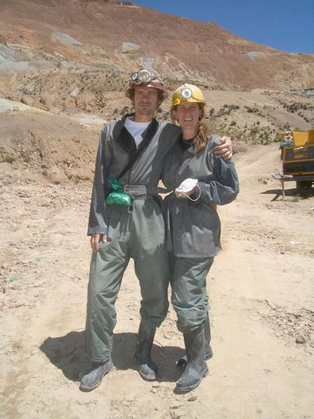 Us in our mining gear