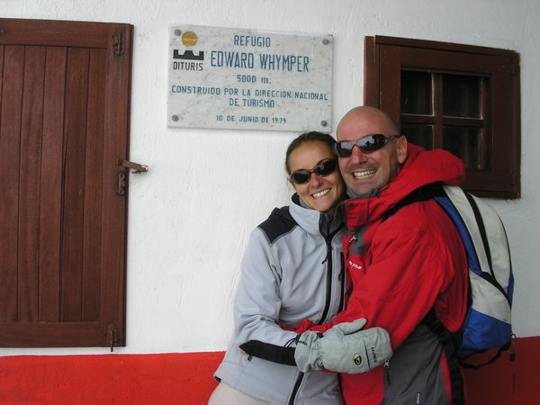 Rifugio al Chimborazo