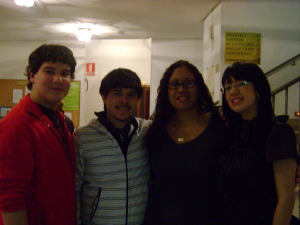 Luis, Freddy, Nati, and Amarylis