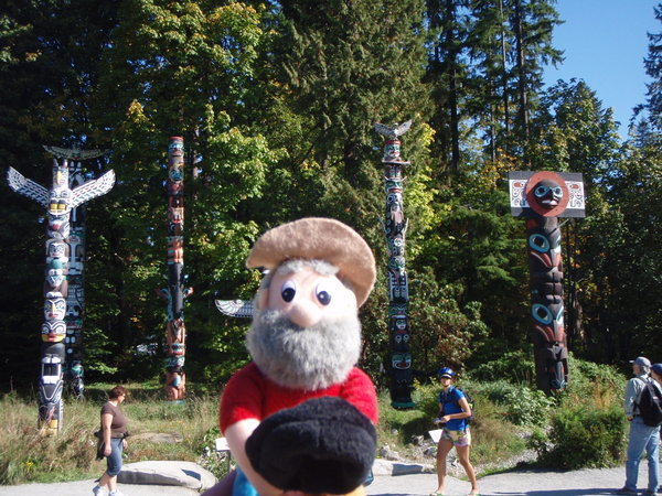 Eric and First Native Totems