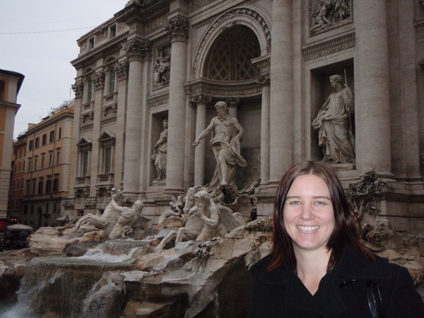 Trevi Fountain is huge!