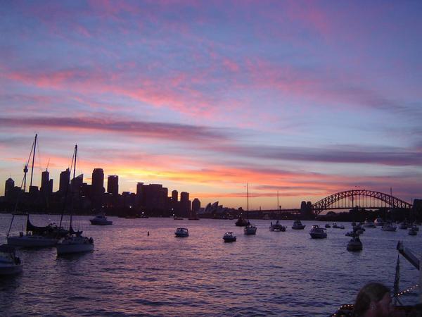 Sydney Harbour - New year's Eve