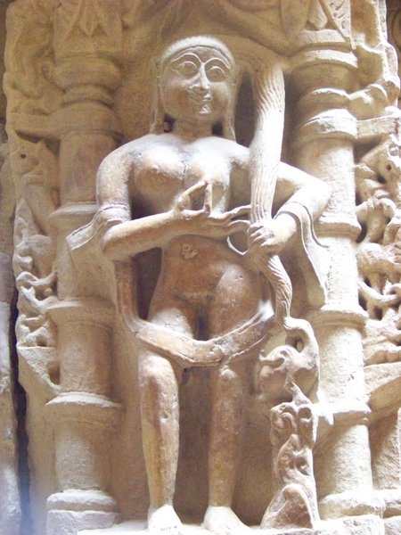 Nipple action at Jain Temple Jaisalmer