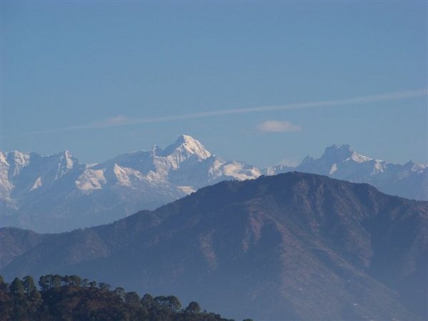 Himalaya's from Reshikesh foothills