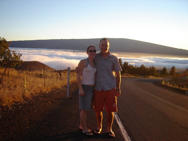 Road to Mauna Kea on the Big Island