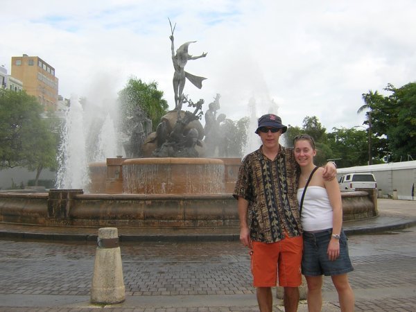Fountain in Old San Juan