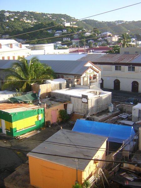 Shanty View from Holiday Inn - Charlotte Amalie