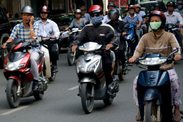 Scooters in HCMC