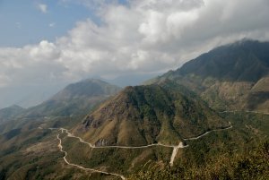 The pass outside of Sapa