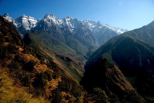 Scenery in Tiger Leaping Gorge