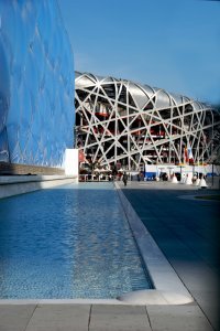The Water Cube and Birds Nest