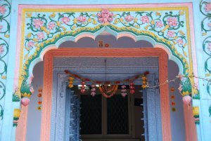 A doorway near a Jain Temple