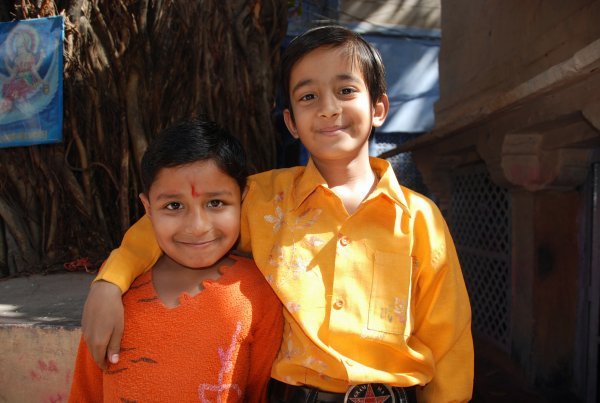 Adorable kiddos in Jodhpur