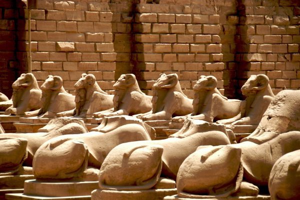 Avenue of sphinx, Karnak