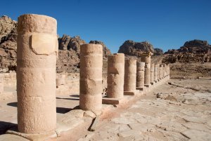 Columns at Petra
