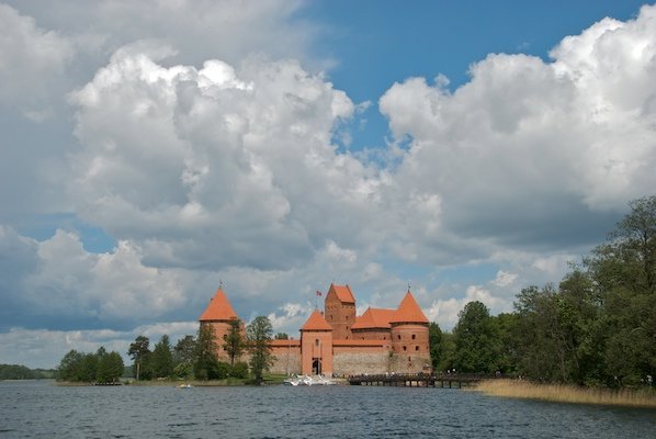 The castle at Trakai