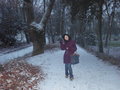 Eva in the Snow