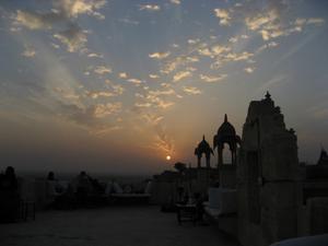 Sunset over Jaisalmer