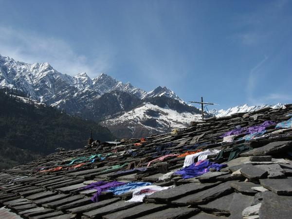 Clothes Drying in the Sun
