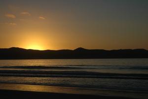 Sunset at the Beach at Spirits Bay