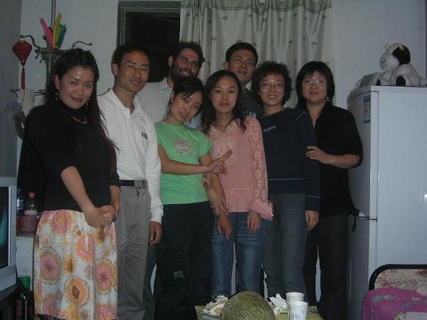 Me and My New Chinese Friends...