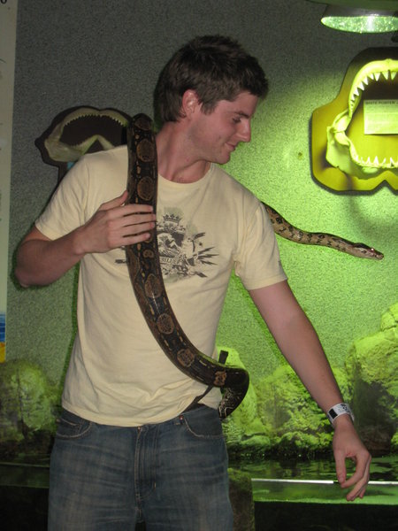 Holding a Python