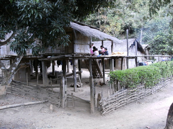 A local's house in Lahu