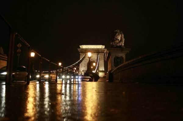 Lions guarding the Margaret Bridge