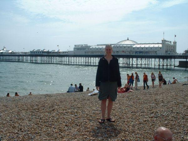 Jen by Brighton Pier