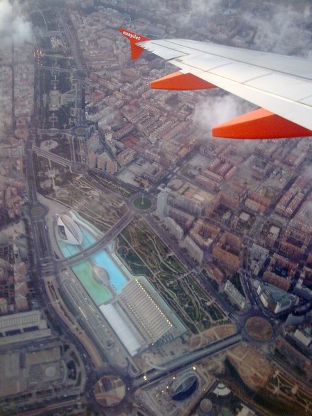 Valencia from the sky