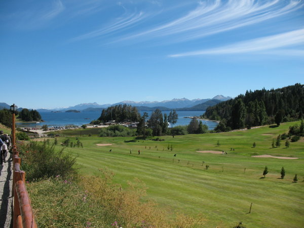 View of Golf Course from Hotel Llao Llao