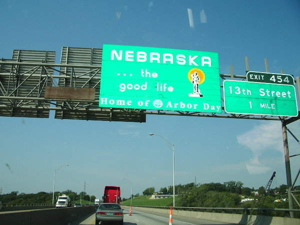 Entering Nebraska