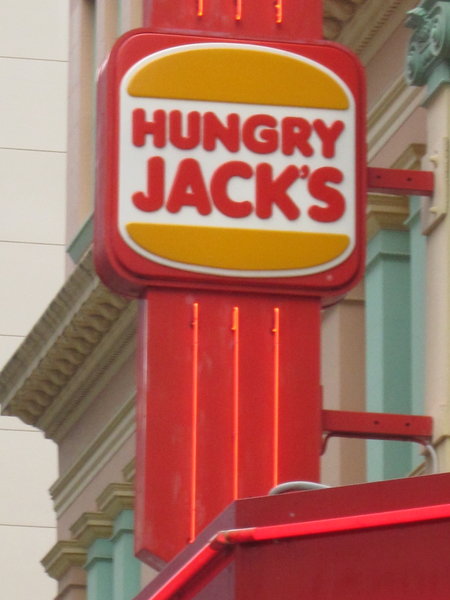 Hungry Jacks = Burger King